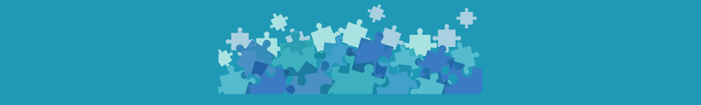 image of puzzle pieces all coming together as a metaphor for digital fundraising working with other efforts