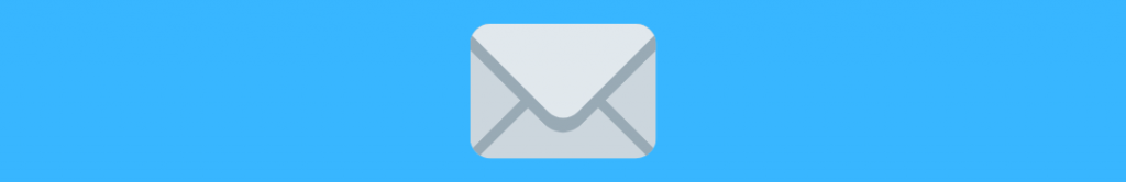 Image of an envelope, related to crowdfunding campaign email updates